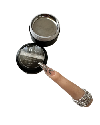 Chrome Gel Linner SILVER Ultimo 15g