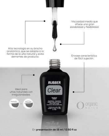 rubber clear