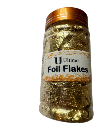 Papel Arillo / Foil Flakes Gold 5g