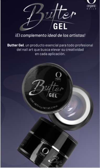 Butter Gel Organic Nails 4 g