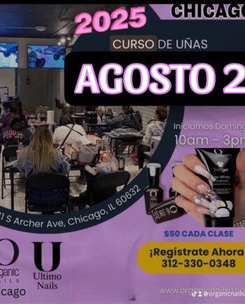 Curso de Uñas Principiantes Iniciamos DOMINGOS "AGOSTO 24"