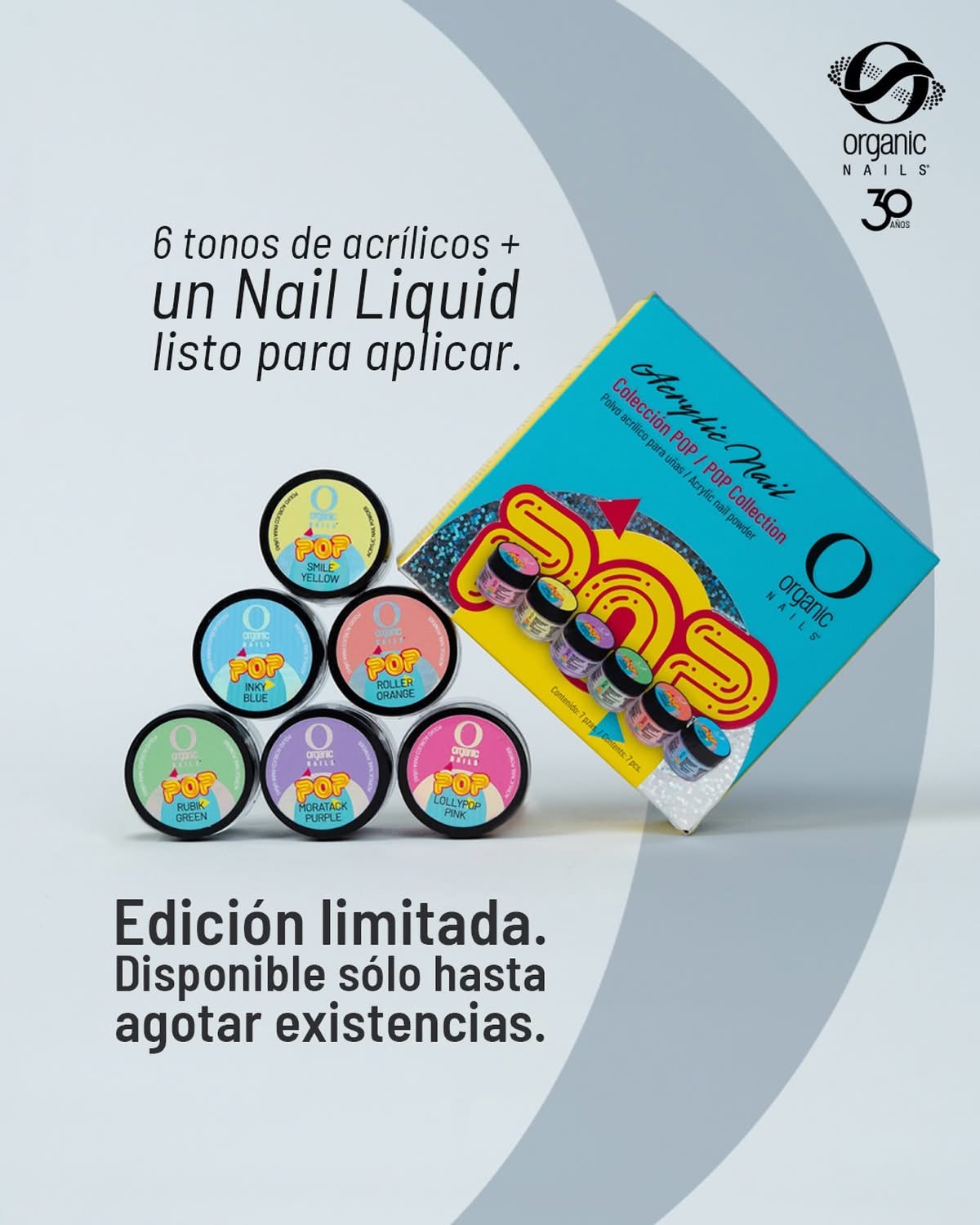 Pop collection de acrilicos 6 pzas / 6 pcs