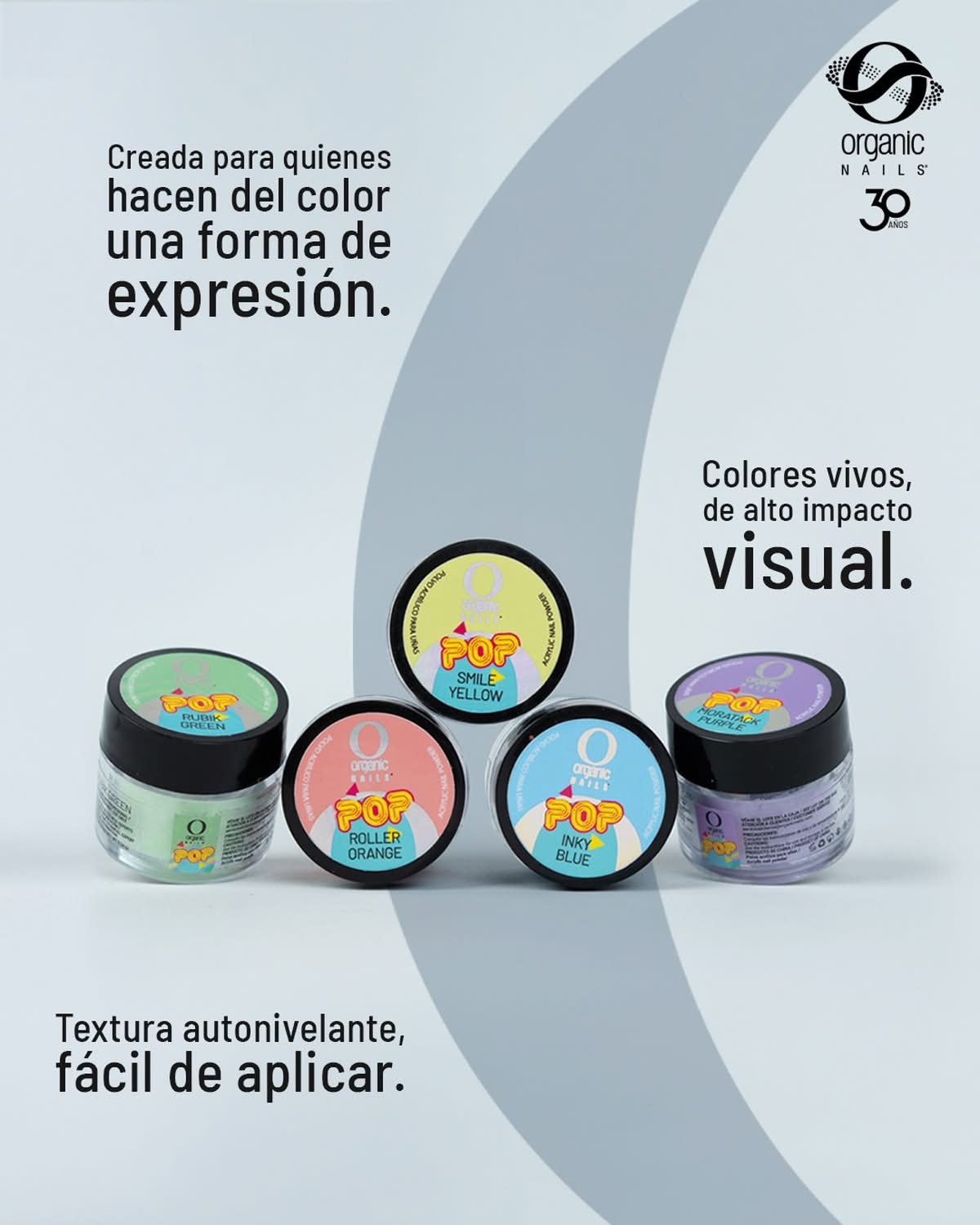 Pop collection de acrilicos 6 pzas / 6 pcs